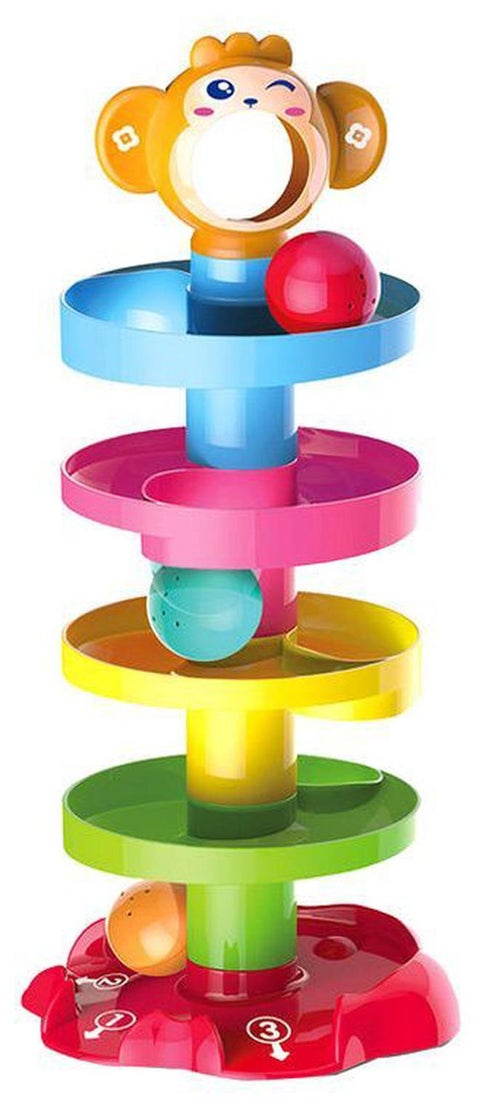 Roll Ball Multicolored Durable And Sturdy For Long Term Use Kids Toy 18x18x41cm
