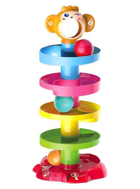 Roll Ball Multicolored Durable And Sturdy For Long Term Use Kids Toy 18x18x41cm