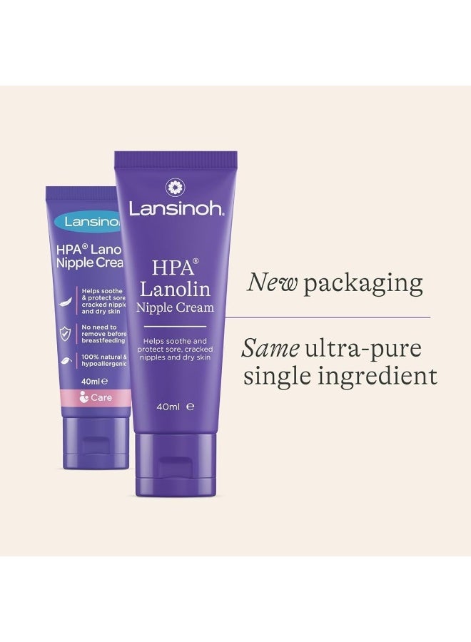 Lansinoh HPA Lanolin Nipple Cream 40ml For Cracked, Dry and Sore Nipples, Breast Feeding Moms, 100% Natural, Soothing, Tasteless & Odourless, Clinically Tested, Safe For Baby, Maternity Essentials - Image 3