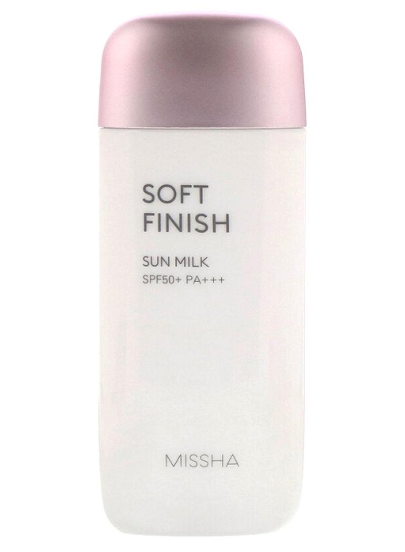 Missha Soft Finish Sun Milk Cream 70ml - Image 1