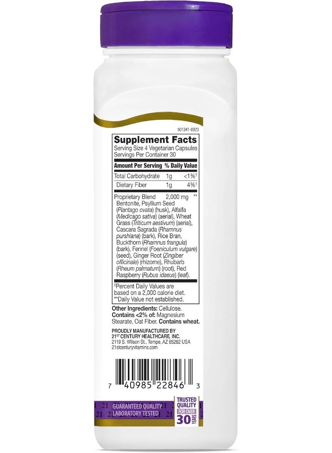 21st Century Colon Cleanse - 120 Vegetarian Capsules - Image 2