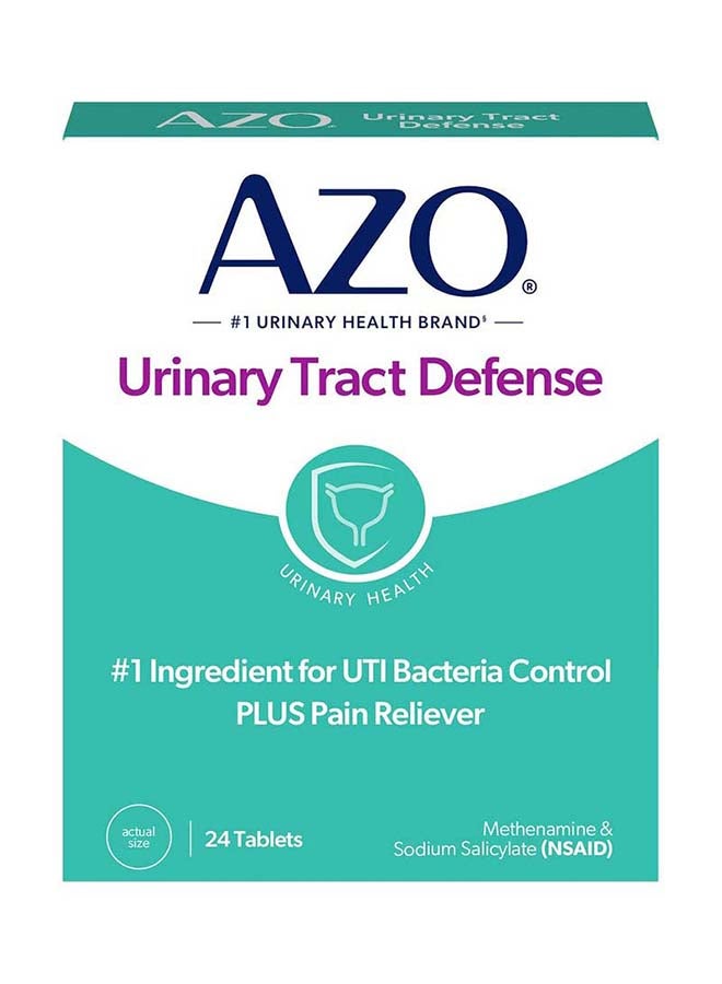 AZO Urinary Tract Defense Antibacterial Protection - 24 Tablets - Image 2