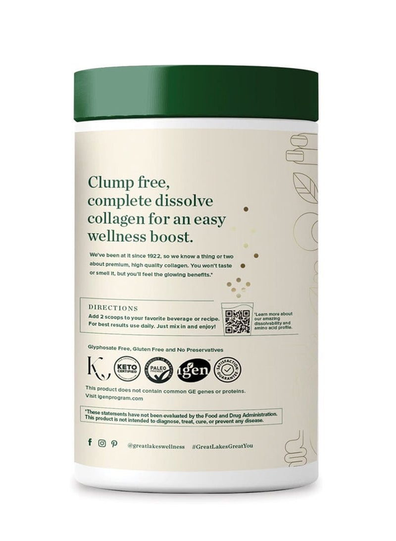 Great Lakes Gelatin Co. - Unflavoured Collagen Hydrolysate 16 oz Packaging may vary - Image 1