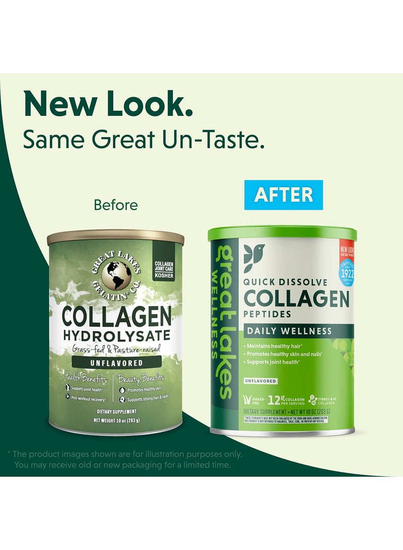 Great Lakes Gelatin Co. - Unflavoured Collagen Hydrolysate 16 oz Packaging may vary - Image 1