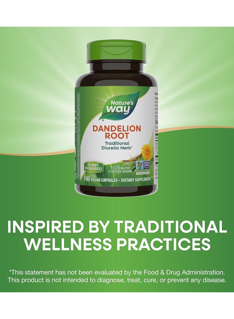 ناتشور واي جذور الهندباء - 100 كبسولة نباتية - Image 5
