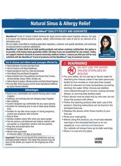 NeilMed Original And Patented Sinus Rinse - 50 Packets  - Image 2