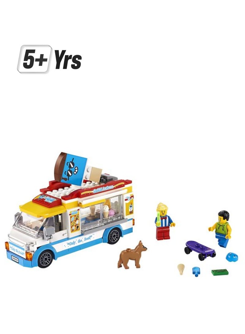 LEGO 60253 200-Piece City Ice-Cream Truck Building Toy 60253 200 5+ Years  - Image 1