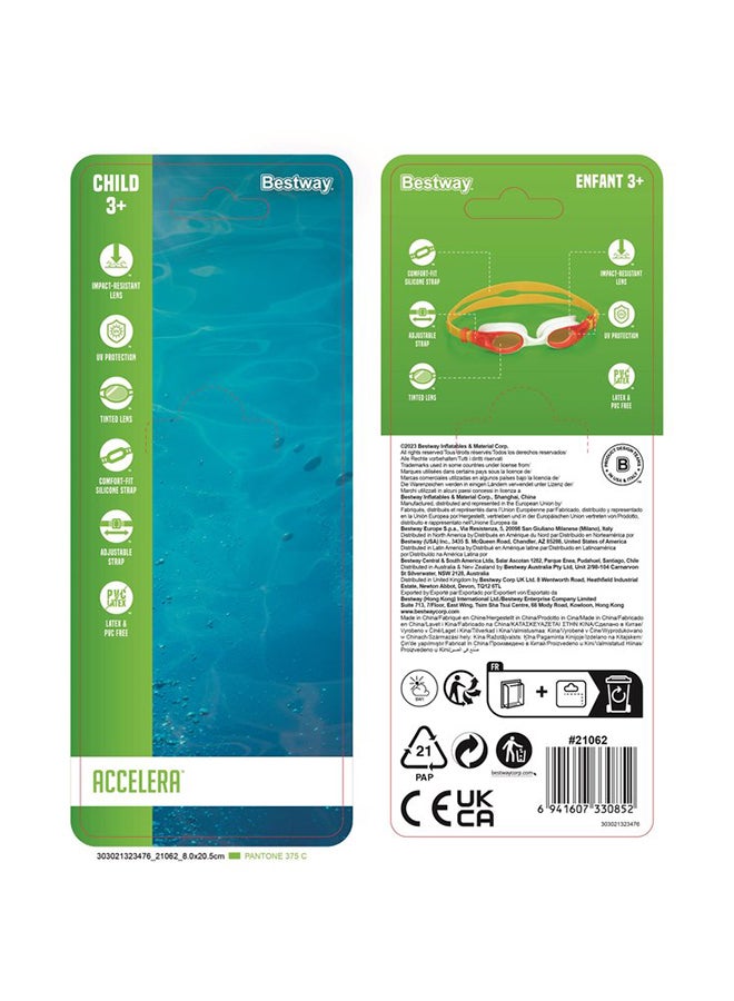 Accelera Goggles 4.3x18.5x15cm