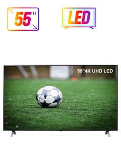 LG 55-Inch NanoCell 90 Series 4K UHD Smart LED TV 55NANO90 Black  - Image 1