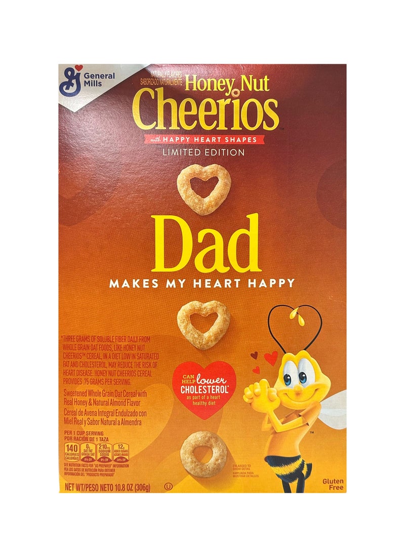 General Mills Honey Nut Cheerios Cereal 306grams - Image 1