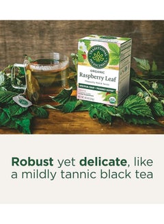 Traditional Medicinals Organic Raspberry Leaf, Ideal for Menstrual Cramp and Pregnancy Support, Caffeine Free, 16 Tea Bags  - Image 3