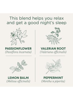 Traditional Medicinals Organic Nighty Night, Promotes Good Night's Sleep, Chamomile & Passionflower, Caffeine Free, 16 Tea Bags  - Image 2