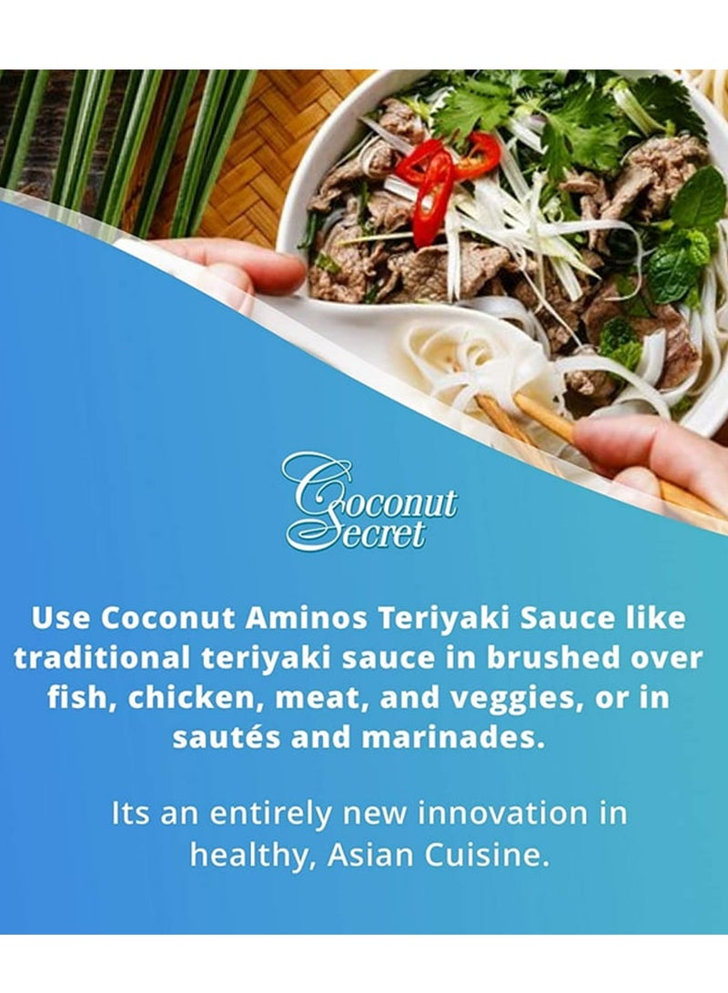 Coconut Secret Coconut Aminos Teriyaki Sauce 10oz - Image 3