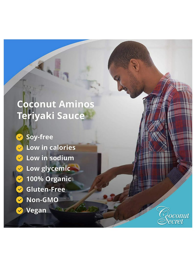 Coconut Secret Coconut Aminos Teriyaki Sauce 10oz - Image 2