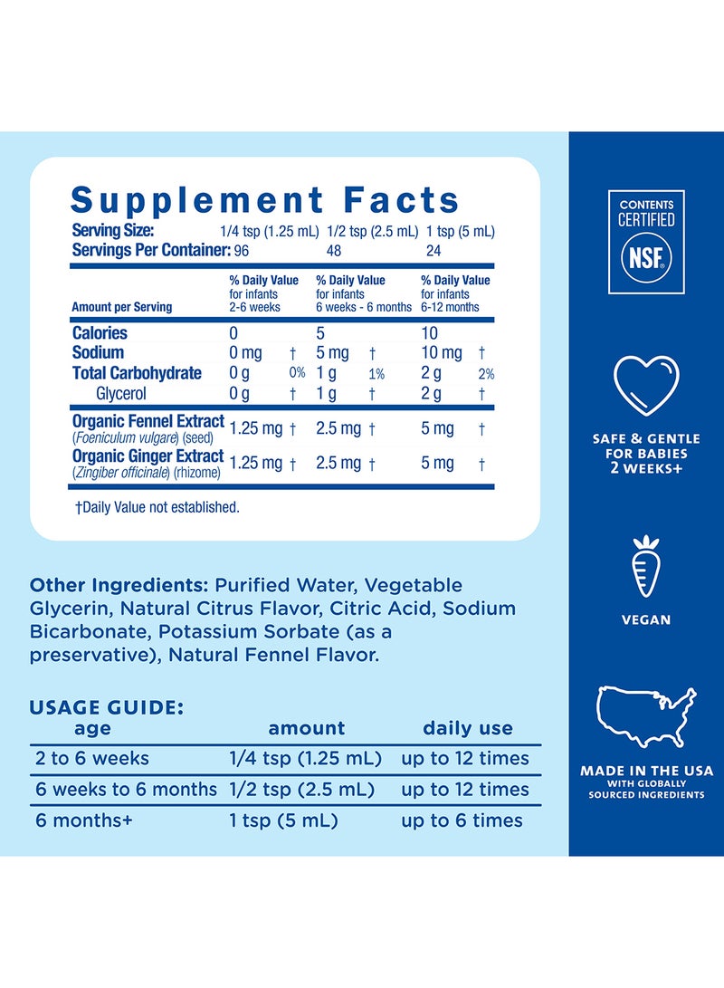 Mommy's Bliss, Original Gripe Water, Age 2 Weeks+, 4 fl oz (120 ml) - Image 2