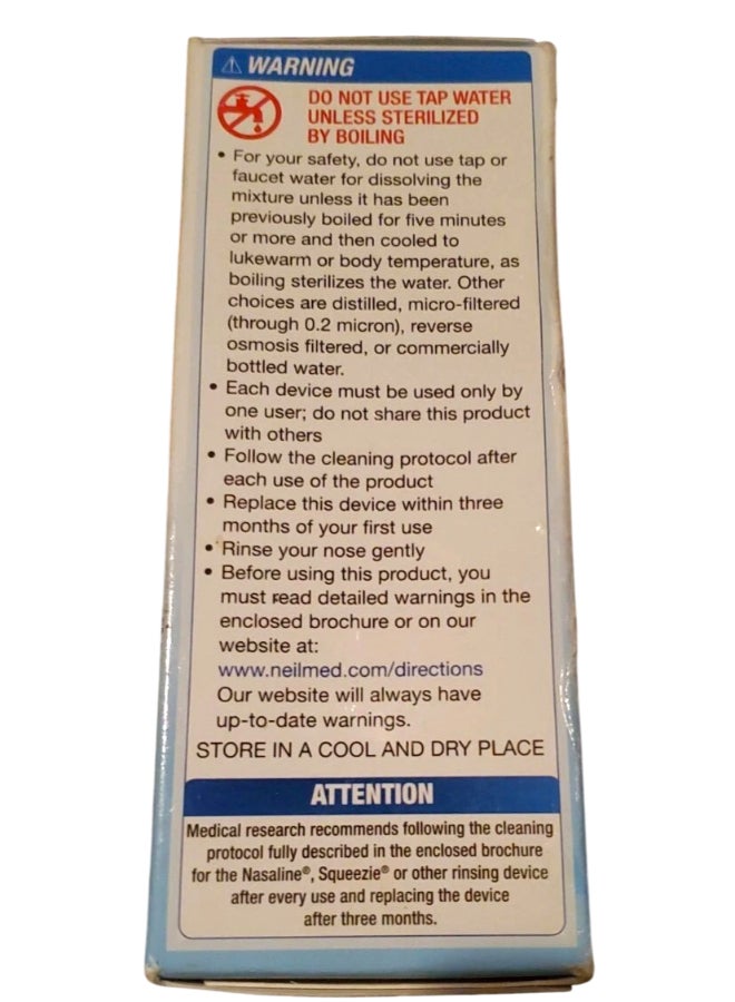Squip Saline Solution Salt - 50 Packets - Image 2
