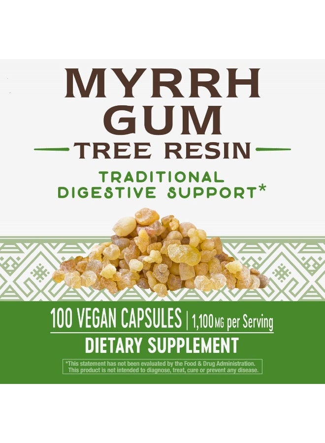 Nature's Way Myrrh Gum Tree Resin 100 Vegan Capsules Packaging May Vary - Image 2