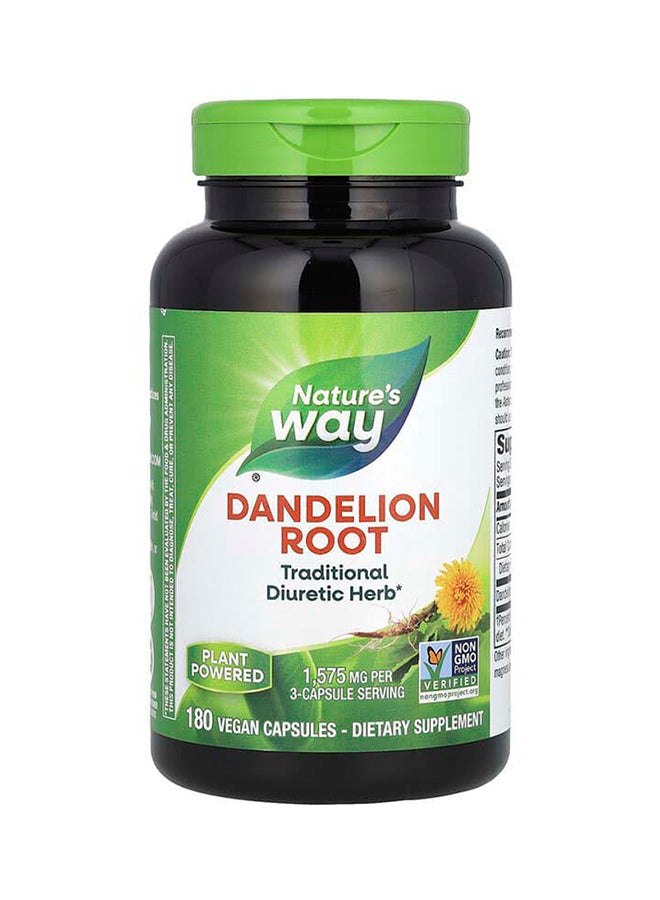 ناتشرز واي مكمل غذائي بخلاصة جذور الهندباء - 180 كبسولة - Image 1