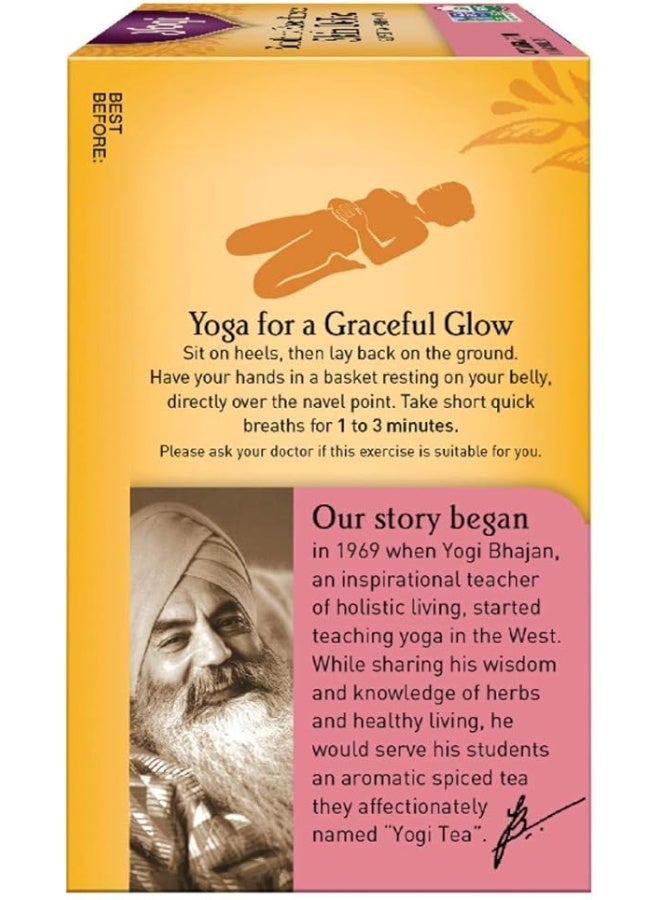Yogi Tea - Soothing Rose Hibiscus Skin Detox - 16 Tea Bags Packaging May Vary - Image 1