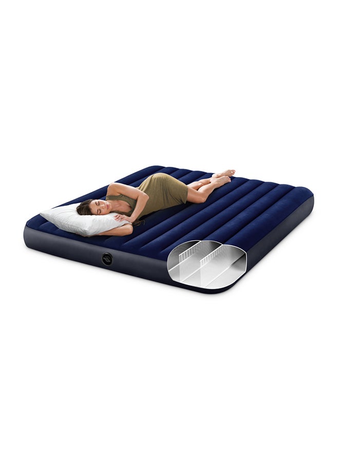 INTEX Dura-beam Standard Airbed Blue/Black 1.83m x 2.03mx 25cm  - Image 5