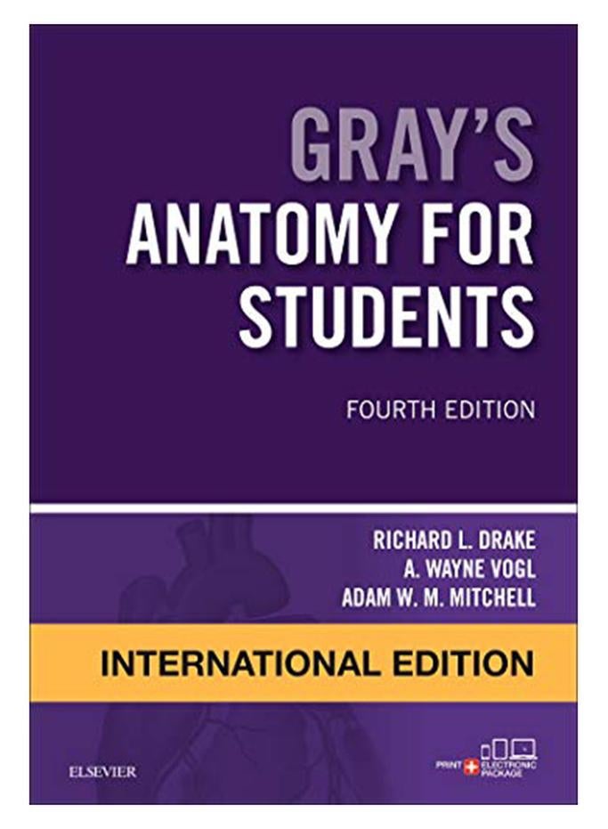 تشريح جراي لطلاب غلاف ورقي الإنجليزية - 43555