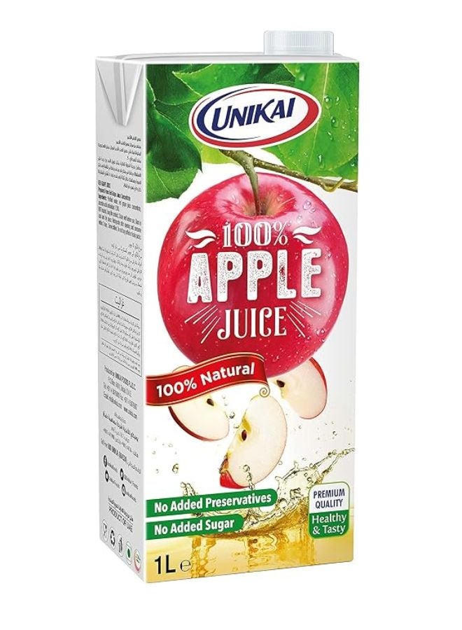 Unikai Long Life Natural Apple Juice Apples 1Liters  - Image 1