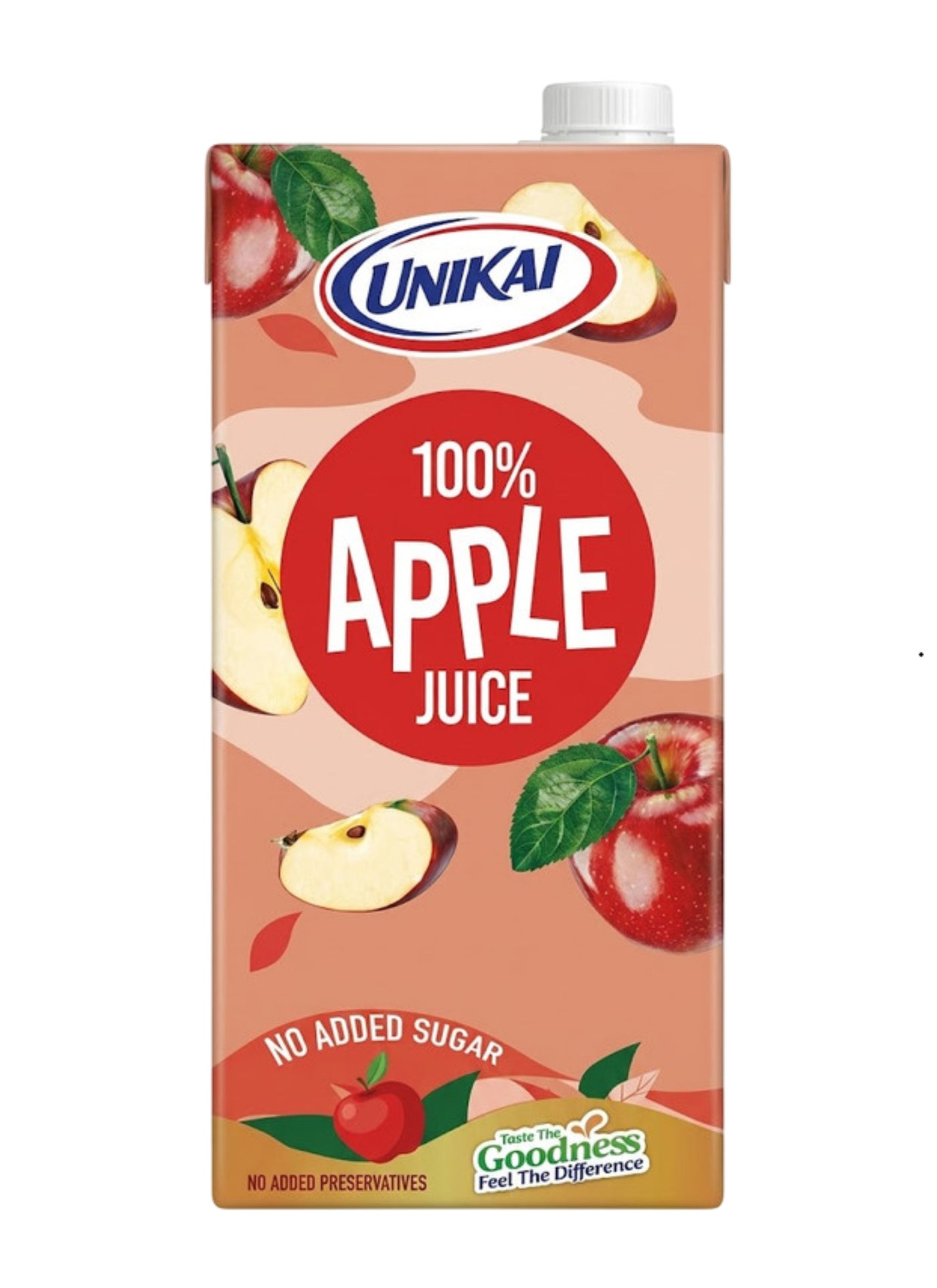 Unikai Long Life Natural Apple Juice Apples 1Liters