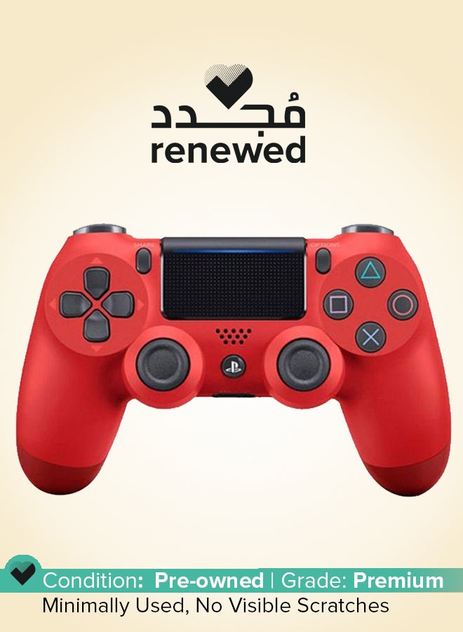 Sony Renewed - DualShock 4 Wireless Controller PlayStation 4 - Magma Red  - Image 1