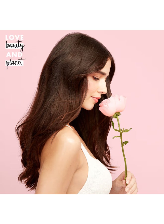 love beauty and planet - Murumuru Butter And Rose Moisturising Creme Body Wash, Sulphate And Paraben Free 400ml - Image 1