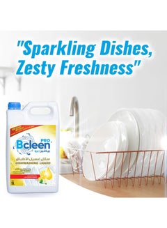 Bcleen Dishwasher Liquid Lemon 5Liters  - Image 4