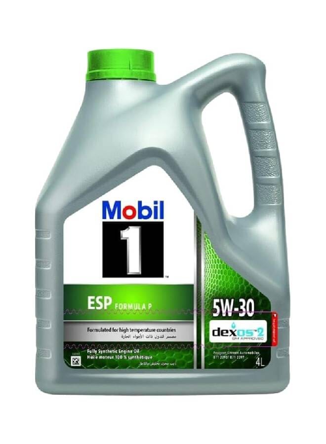 زيت محرك صناعي 5W-30 بتركيبة ESP سعة 4 لترات