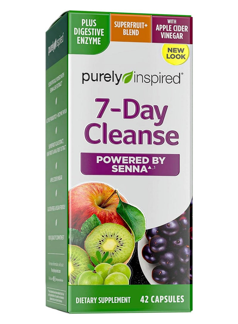 purely inspired - Purely Inspired 7-Day Cleanse Powered by Senna 42 Capsules - Image 1
