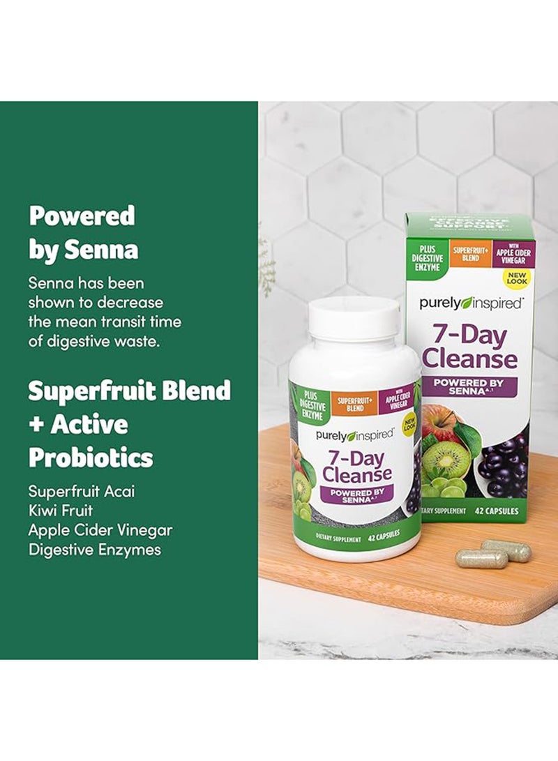 purely inspired - Purely Inspired 7-Day Cleanse Powered by Senna 42 Capsules - Image 1