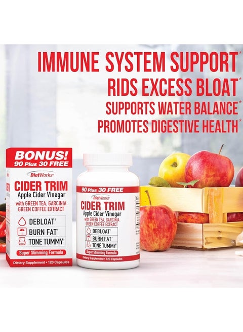 Apple Cider Vinegar, 120 Capsules