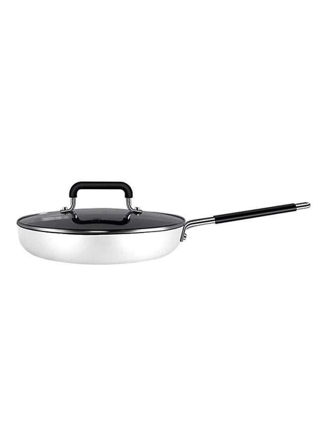Xiaomi Youpin Non-Stick Frying Pan With Lid White/Black 47x5.2cm - Image 1