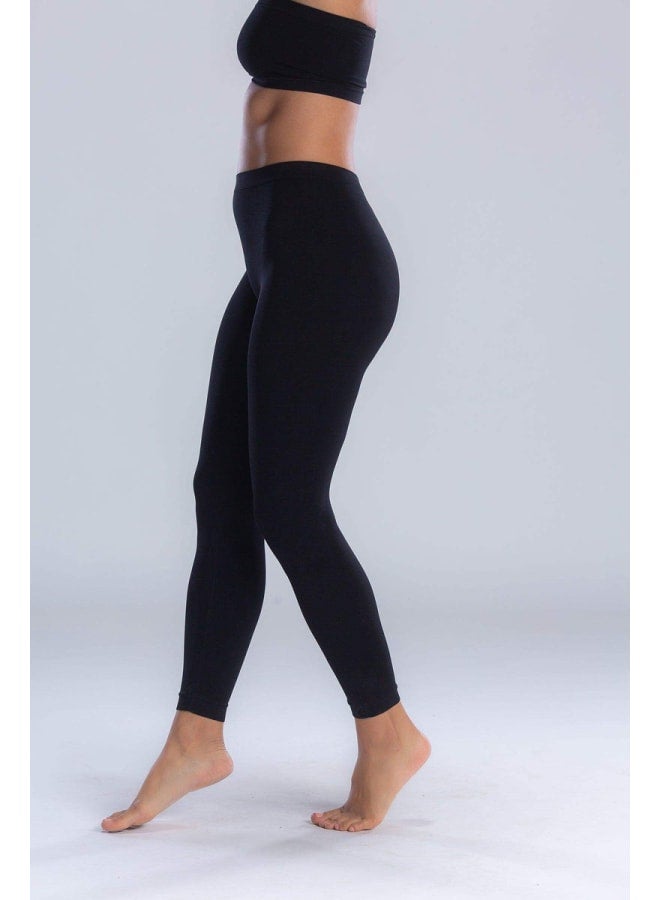 Carina Wear Legging Viscose-Black Black - Image 2