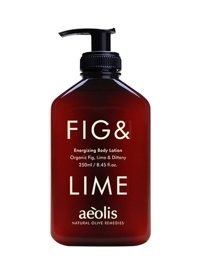 aeolis Fig And Lime Energizing Body Lotion 250ml - Image 3
