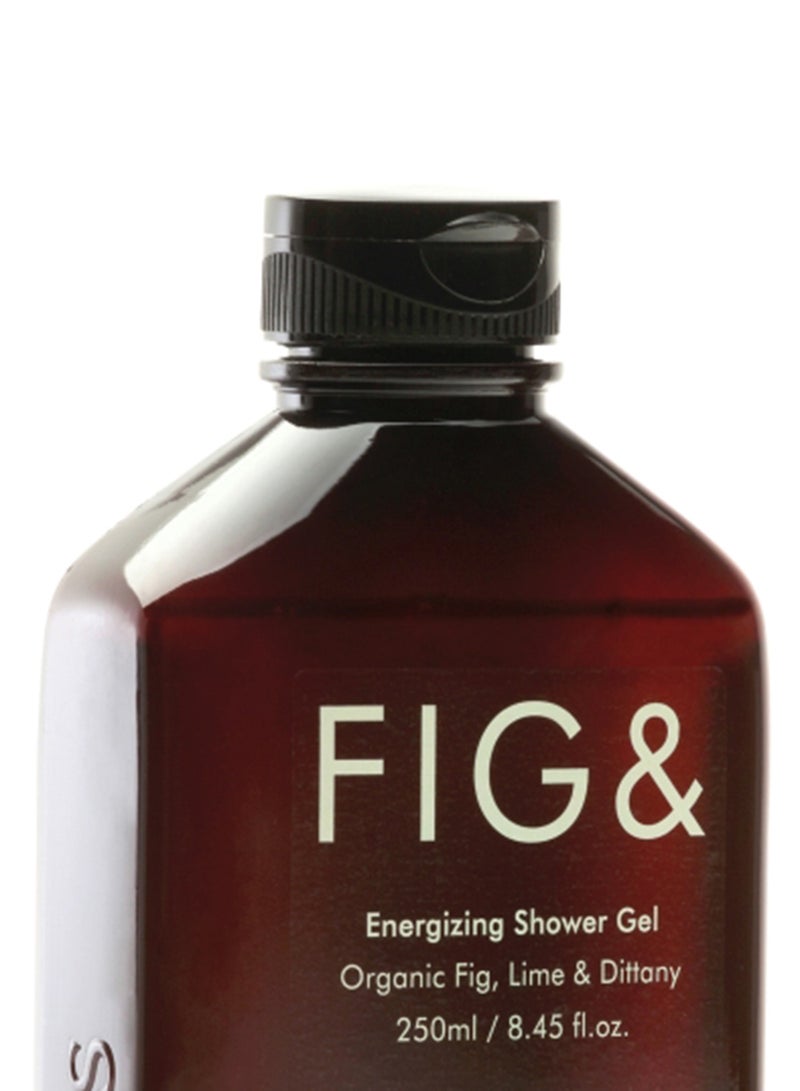 aeolis Fig And Lime Energizing Shower Gel 250ml - Image 3