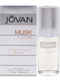 JOVAN Platinum Musk Cologne 88ml  - Image 2