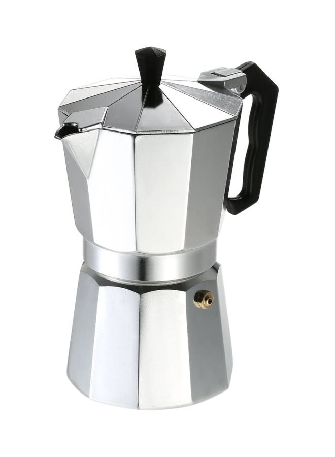Stainless Steel Mocha Pot Silver 20cm - Image 1