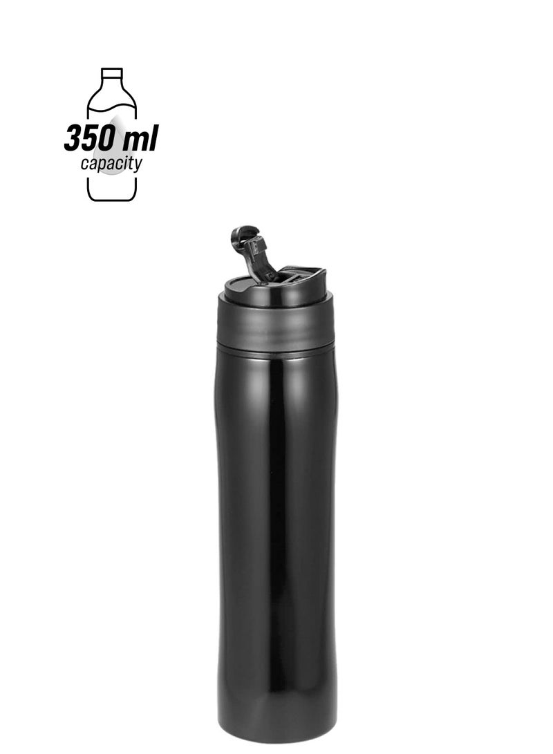 Portable French Press Water Bottle Black  - Image 1
