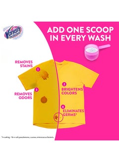 Vanish Stain Remover Oxi Action Powder Colour White 500grams  - Image 4