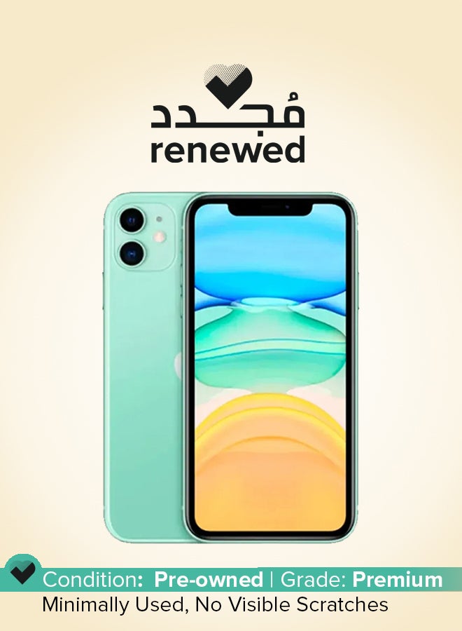 Apple Renewed - iPhone 11 128GB Green 4G With Facetime - Image 1