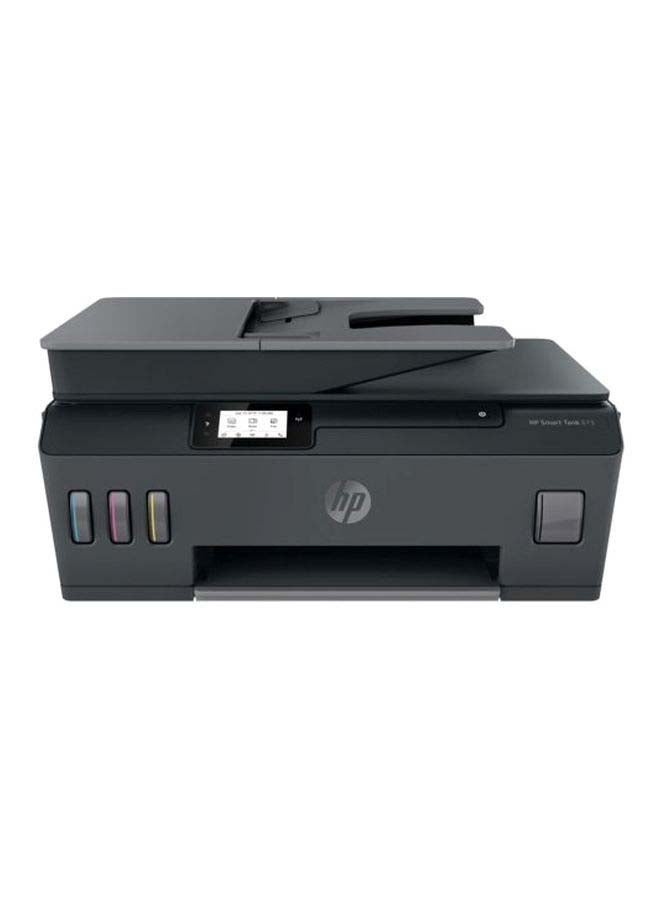HP Smart Tank 615 Wireless All-in-One, Print, Copy, Scan, Fax, Automated Document Feeder, Print Up To 18000 Black Or 8000 Color Pages, Wireless,  Black | Y0F71A Black - Image 1