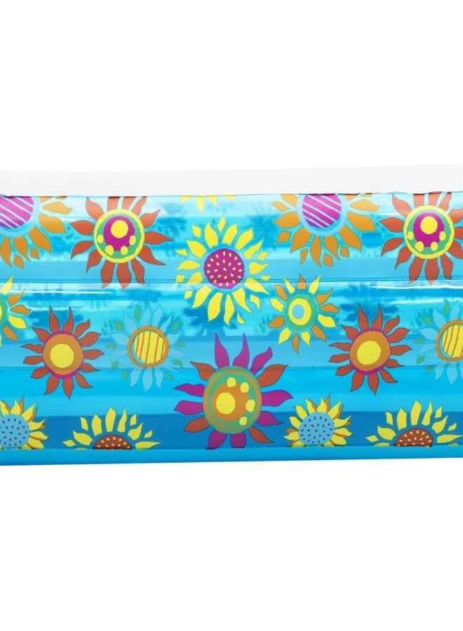 Happy Flora 2.29 m Inflatable Family Pool 229x152x56cm