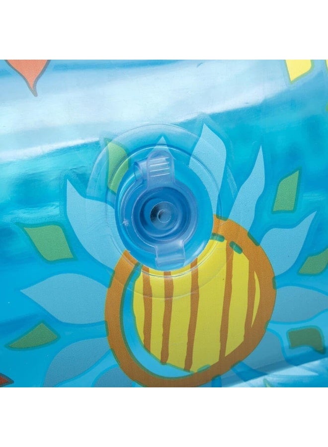 Happy Flora 2.29 m Inflatable Family Pool 229x152x56cm