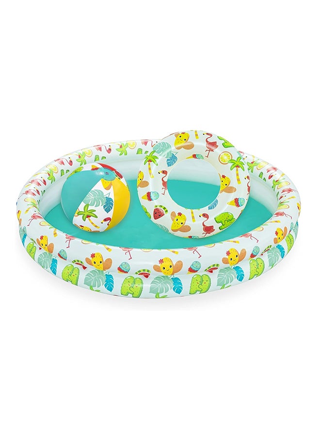 Bestway Play Pool 3pcs Set 2651124 122x20cm - Image 1