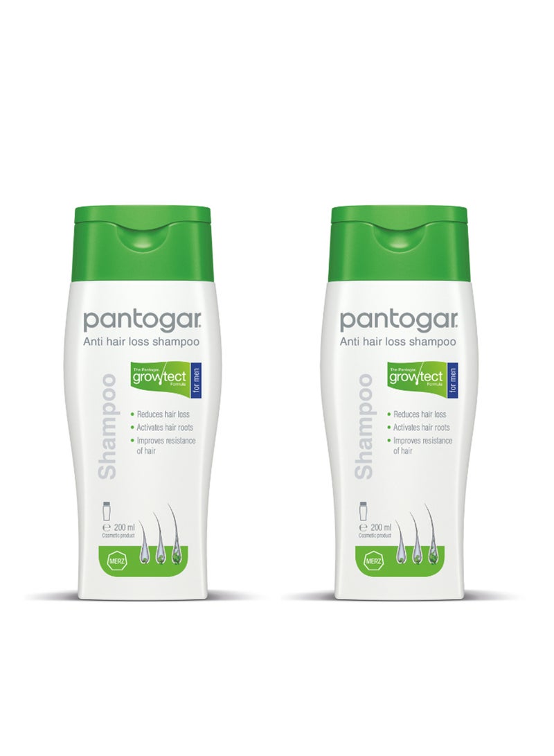 pantogar 2-Pack Anti-Hair Loss Shampoo for Men 200ml - Image 2