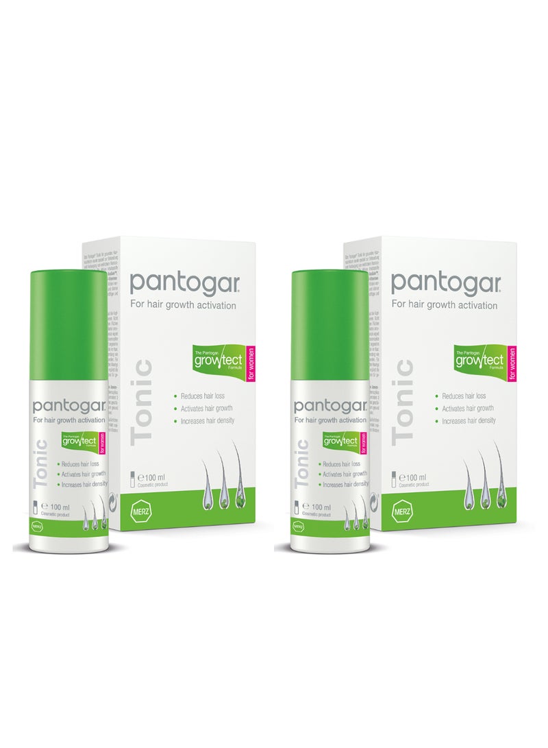 pantogar - 2 Pack Anti-Hair Loss Tonic for Women 100ml - Image 1
