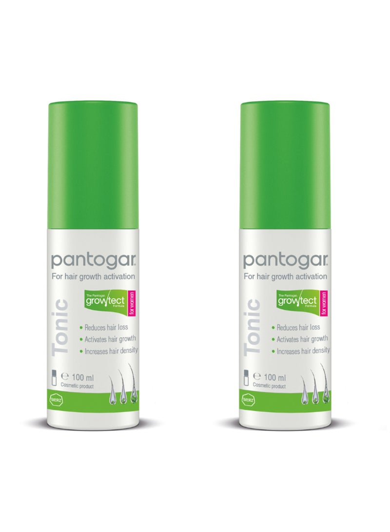 pantogar - 2 Pack Anti-Hair Loss Tonic for Women 100ml - Image 1